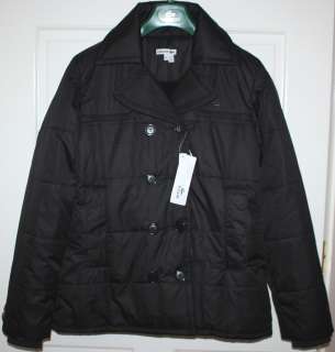 NWT Womens Black LACOSTE Jacket/Coat Size EU 42, US 10  