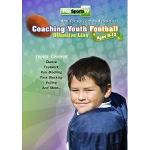  Coaching Youth Football: Offensive Line DVD 50 Min   50 