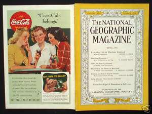 National Geographic Magazine May 1941  