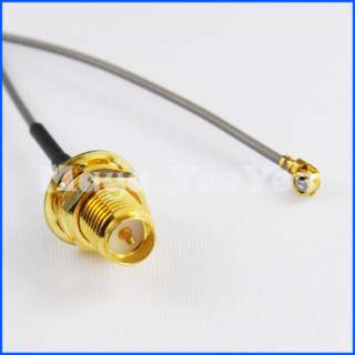 FL to RP SMA female Pigtail Cable for PCI Wifi Card  
