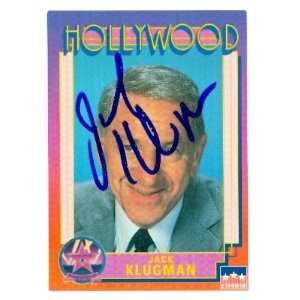  Hand Signed Hollywood Walk of Fame trading card Odd Couple Quincy (ip
