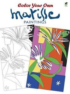 Color Your Own Matisse Paintings NEW by Muncie Hendler 9780486400303 