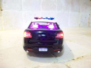 24 Ford TAURUS 2012 POLICE Concept PURSUIT Ut Custom LIT Lights RaRe 