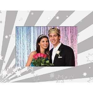  Silver & White Prom Stars Picture Frame