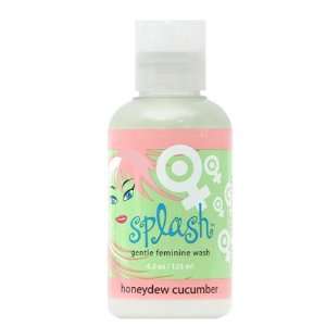    Splash Gentle Feminine Wash 4.2oz Honeydew Cucumber Beauty