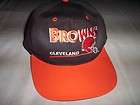 VINTAGE 80S 90S CLEVELAND BROWNS SNAPBACK SEWN HAT!! ONE SIZE!!