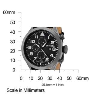   Dial Gunmetal Case Leather Strap Date Watch 0353 843836003537  