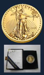 1oz. Proof Gold USA American Eagle $50 Coin Bullion Random year  