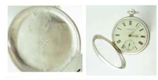 Mint Silver Waltham Bradford Foggs Patent KW Watch 1876  