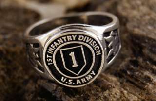 US Army Infantry Rings 29 Units From 1st to 42nd  