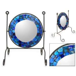  Stained glass mirror, Soul Reflections Home & Kitchen