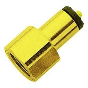 4OD x 1/8NPT DOT Nickel Plated Brass Straight Female Connector P T C 
