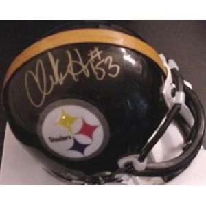 Clark Haggans (Pittsburgh Steelers) Football Mini Helmet:  