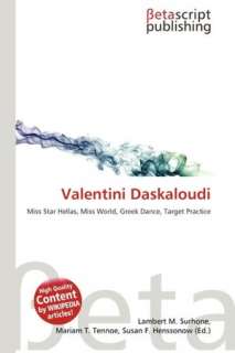   Valentini Daskaloudi by Lambert M. Surhone 