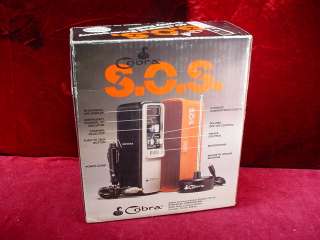 Original BOX ONLY COBRA 39 LTD S.O.S 40 Channel Emergency 2 Way Radio 