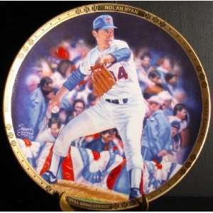  Nolan Ryan Sports Impressions Plate Still Going Strong 
