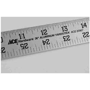  5 each Ace Aluminum Yardstick (20967)