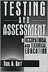 Testing and Assessment in Occupational and Technical Education 
