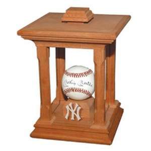  MLB Archival Single Baseball Logo Display Case Sports 