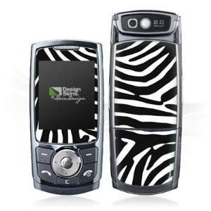  Design Skins for Samsung L760   Wildes Zebra Design Folie 