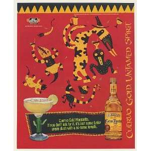   Cuervo Gold Margarita Untamed Spirit Print Ad (50094)