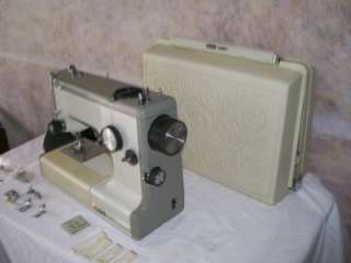 Kenmore Mini Sewing Machine Model 158.10304 & Case Attachments  