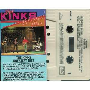 The Kinks Greatest Hits 1984 Belgium Import Cassette Tape BRMC 15