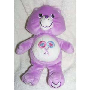   : 2004 Care Bears 10 Plush Glow A Lot Share Bear Doll: Toys & Games