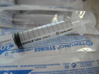 Syringes Individually Packed TERUMO 10cc BOX of 50 Syringes FREE 
