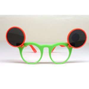  Super Lady Gaga Mickey Mouse Flip Up Pop Color Sunglasses 