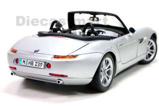 MAISTO 118 BMW Z8 ROADSTER DIECAST SILVER  