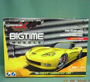 JADA BIGTIME MUSCLE 06 CHEVY CORVETTE Z06 124 SCALE  