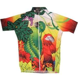   Bike Jersey  Parrots Cycling Shirt   Size XXL