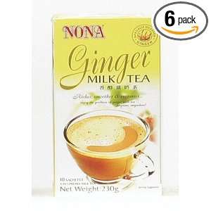 Nona Ginger Milk Tea, 8 Ounce (Pack of Grocery & Gourmet Food