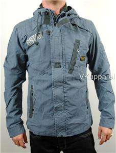 NEW G STAR RAW RECOLITE HDD OVERSHIRT GRIT MENS JACKET HOODIE CANVAS 