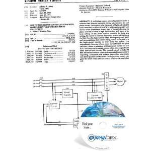 NEW Patent CD for MULTIPHASE MOTOR CONTROL SYSTEM WITH OVERCURRENT AND 
