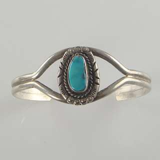 1246 LADIES AUTHENTIC NAVAJO CUFF BRACELET SIGNED DHY  