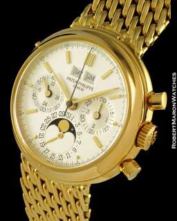 PATEK PHILIPPE 3970/2 J PERPETUAL CHRONOGRAPH 18K  