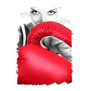  XMark Red & White Boxing Gloves (XM 2602): Sports 