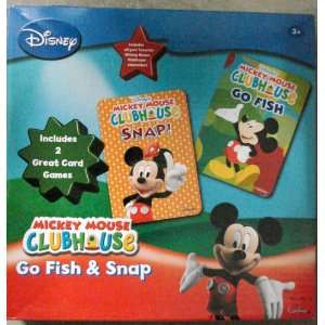    Disney Mickey Mouse Clubhouse Go Fish & Snap 