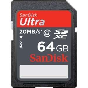  SanDisk Ultra SDXC 64 GB Secure Digital High Capacity (SDHC). 64GB 