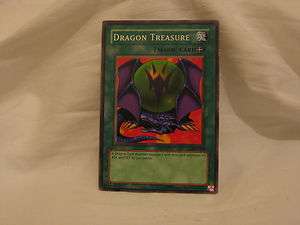 Yu gi oh card magic card dragon treasure  