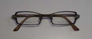 NEW PRODESIGN DENMARK 1349 49 17 140 TITANIUM RX BROWN EYEGLASSES 