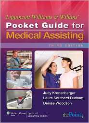 Pocket Guide for Medical Assisting, 3rd Edition, (0781780535), Judy 