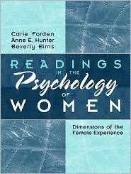 Readings in the Psychology of Women: Dimensions of the Female 