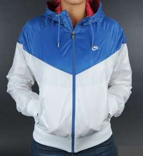 Nike Sportswear Windrunner White/Blue 341297 155 Wmn  
