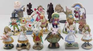 18 x Alice in Wonderland Adventures in Figureland Furuta Mini Figures 