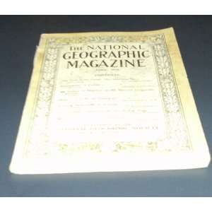  National Geographic Magazine, April , 1918: National Geographic 