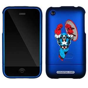  Captain America Lunging on AT&T iPhone 3G/3GS Case by 