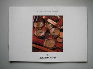 Jaeger le Coultre Odysseus watch folder 1988  